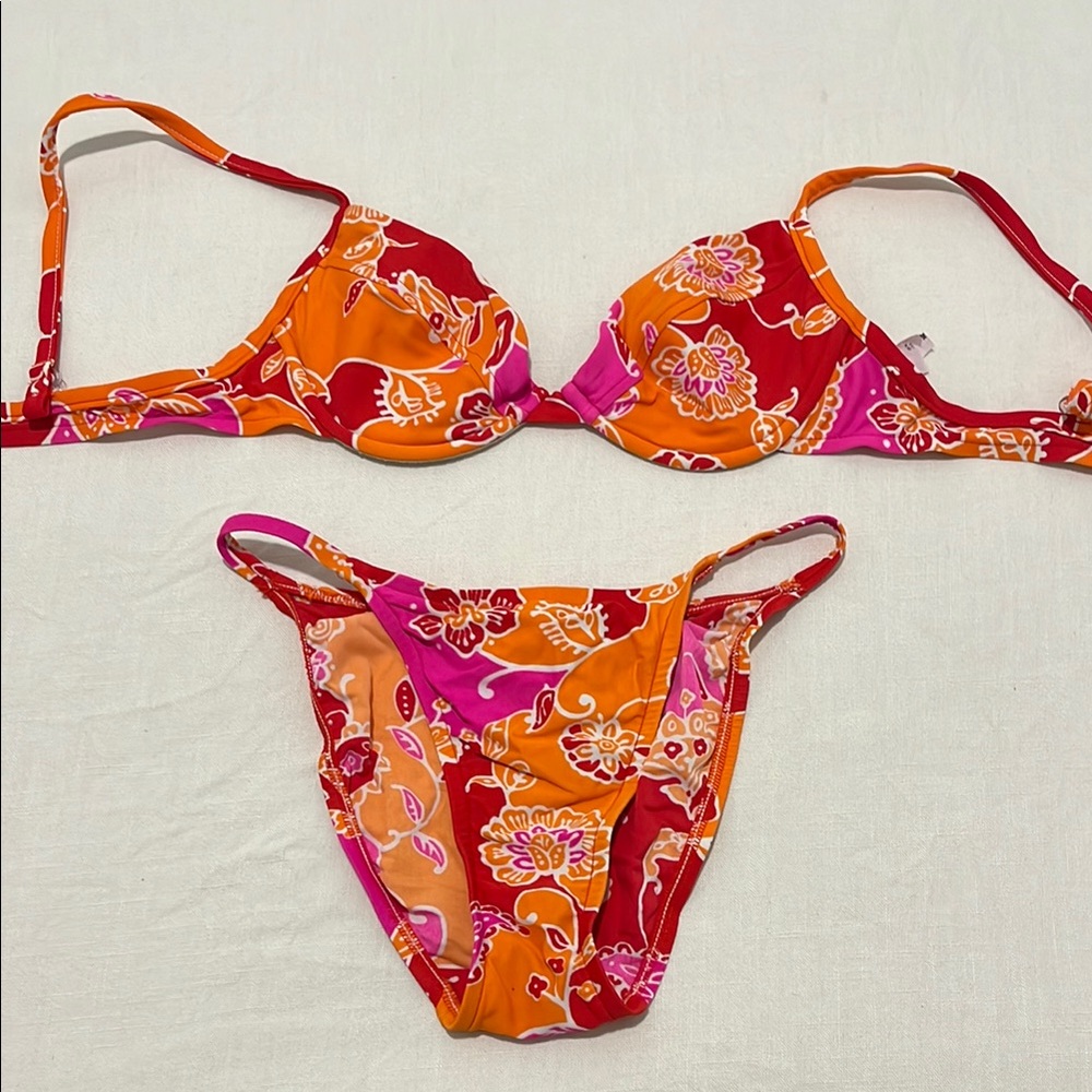 Vintage Victoria Secret Floral Bikini